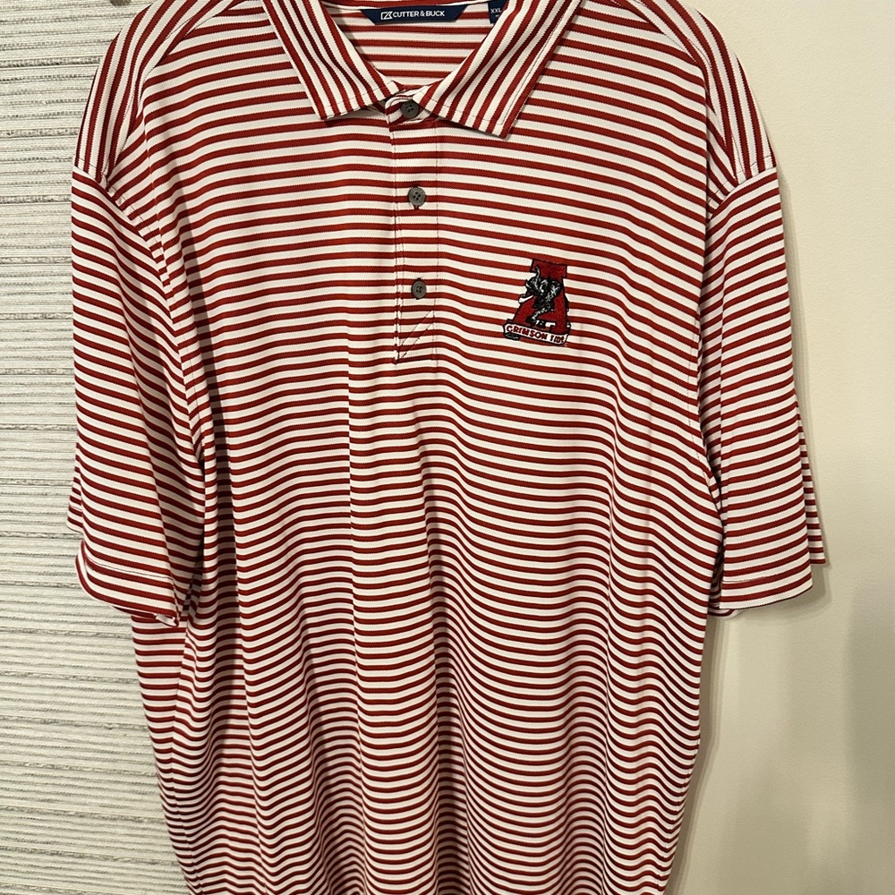 Cutter & Buck Men's Alabama Polo Shirt XXL, like new